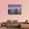 Long Beach, California, USA skyline multi panel canvas wall art