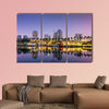 Long Beach, California, USA skyline multi panel canvas wall art