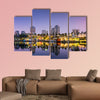 Long Beach, California, USA skyline multi panel canvas wall art