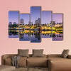 Long Beach, California, USA skyline multi panel canvas wall art