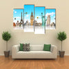 Famous monuments of the world grouped together Multi panel canvas wall art