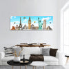 Monuments  Panoramic Canvas Wall Art