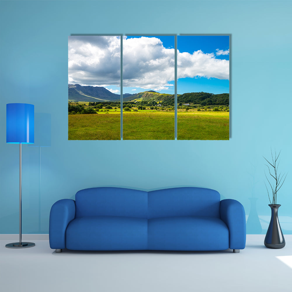 The Ireland, Calway County, landscape of the Connemara area, multi panel canvas wall art