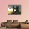 3d illustration fantasy landscape with a fairytale multi panel canvas wall art