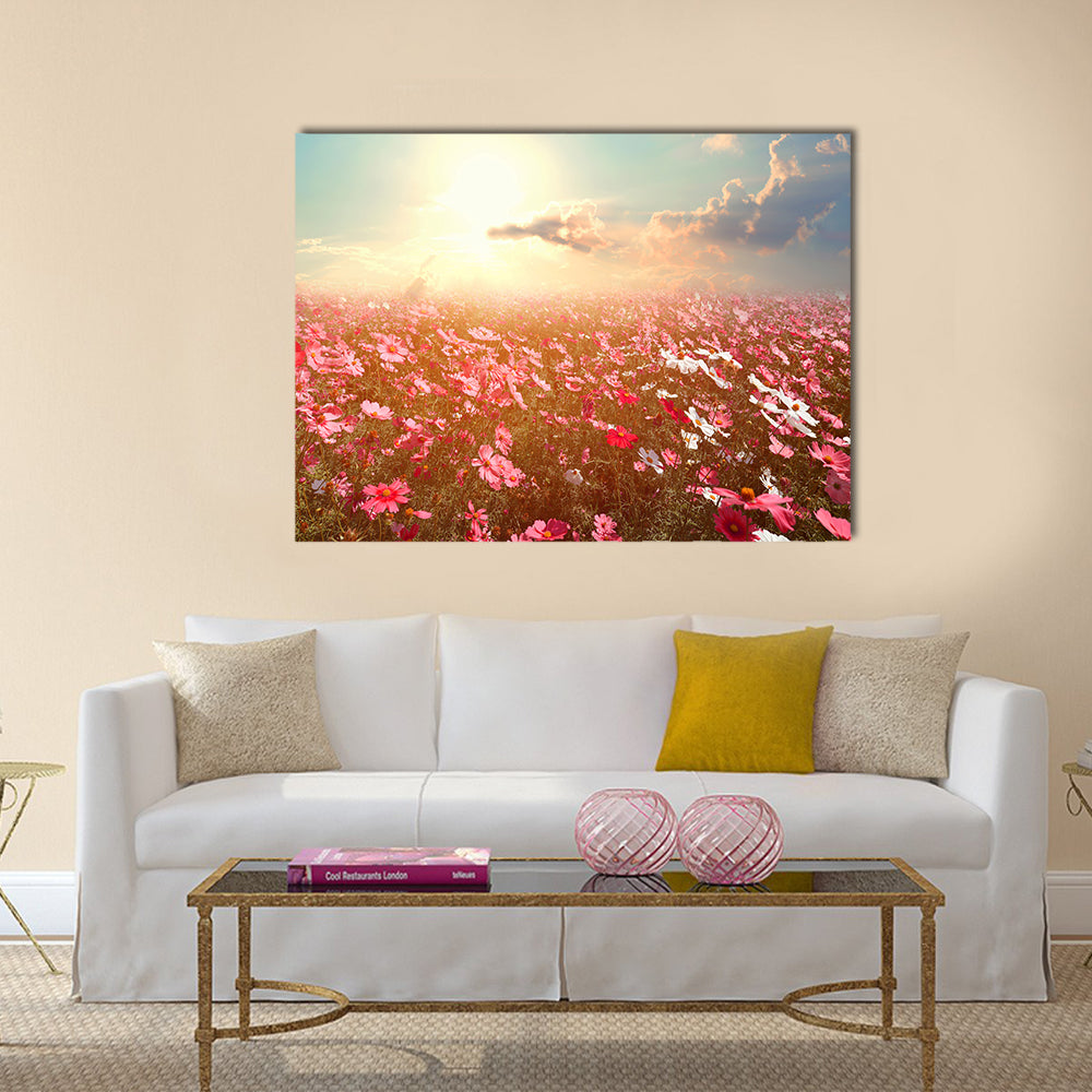 Landscape nature background Multi Panel Canvas Wall Art