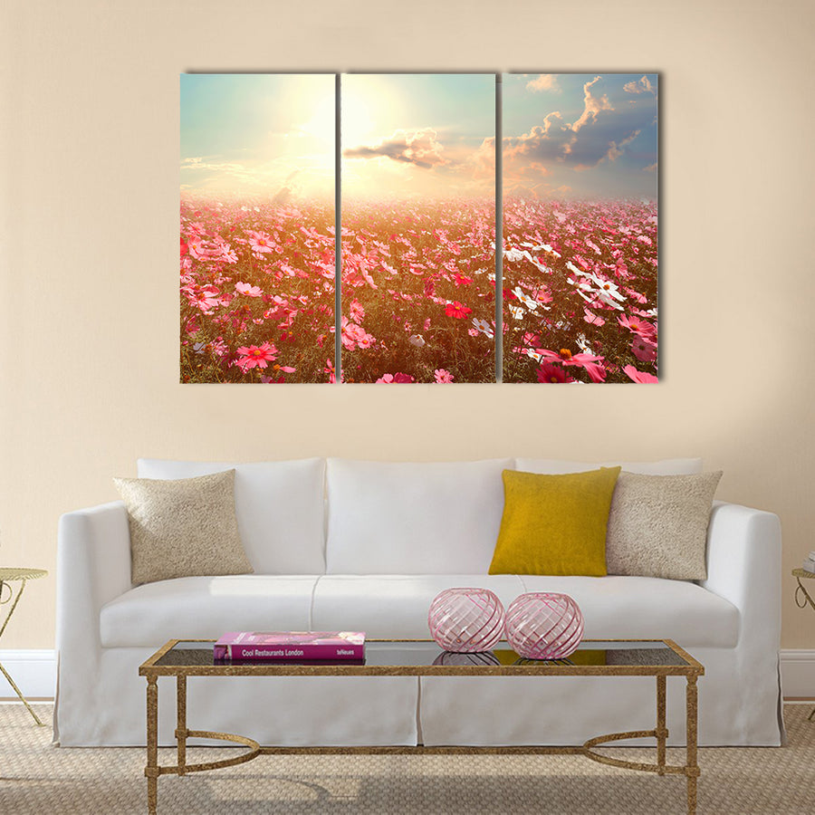 Landscape nature background Multi Panel Canvas Wall Art