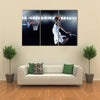 Basketball Player scoring a slam dunk basket Multi panel canvas wall art