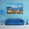 Kranj, Slovenia - Panorama view multi panel canvas wall art