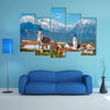 Kranj, Slovenia - Panorama view multi panel canvas wall art