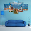 Kranj, Slovenia - Panorama view multi panel canvas wall art