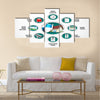 Home security system - motion detector Multi panel canvas wall art