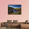 Rocky coastline on Rubha Hunish peninsula, Isle of Skye, Scotland wall art