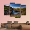 Rocky coastline on Rubha Hunish peninsula, Isle of Skye, Scotland wall art