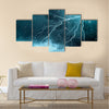 Lightning Multi Panel Canvas Wall Art