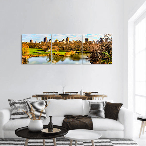Central Park Panoramic Canvas Wall Art