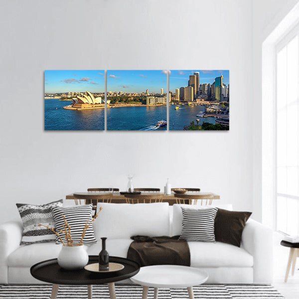 Sydney Skyline Panoramic Canvas Wall Art