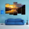 Sunrise at Nubra Valley, Leh Ladakh, India multi panel canvas wall art