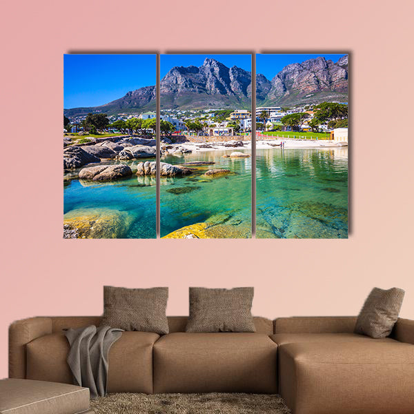Panorama of Cape Town, South Africa multi panel canvas wall art
