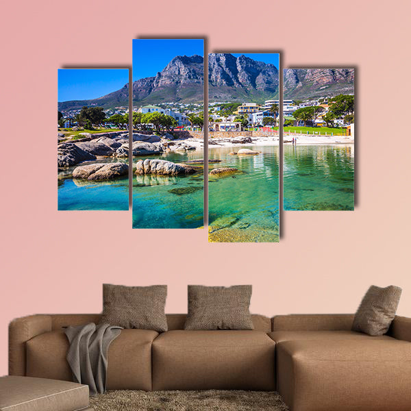 Panorama of Cape Town, South Africa multi panel canvas wall art
