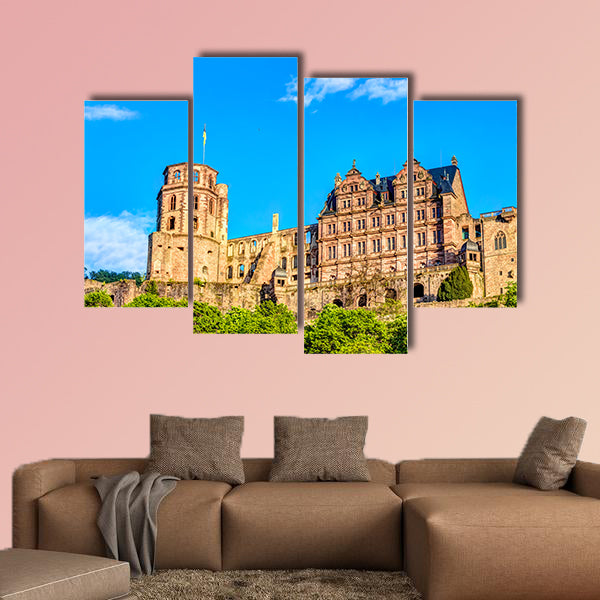 Heidelberg Castle is a ruin in Germany and landmark wall art