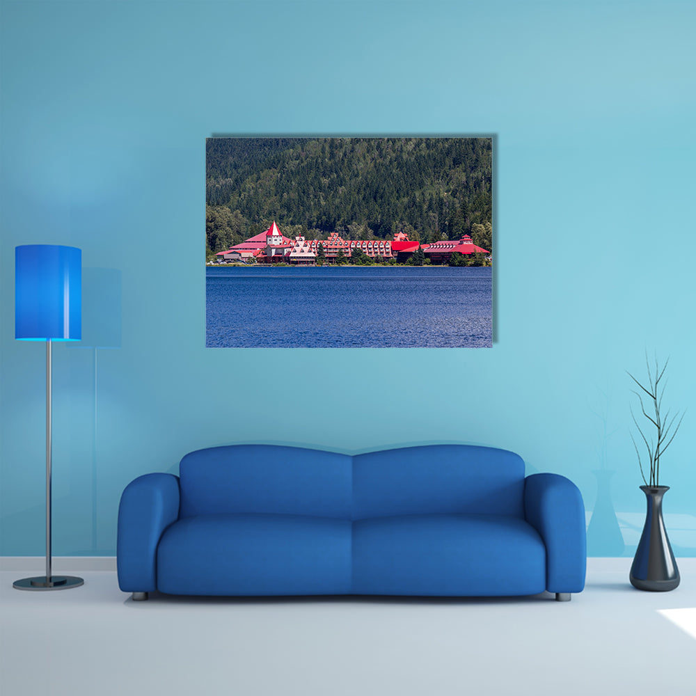 The Valley Gap Chateau Canada Multi Panel Canvas Wall Art