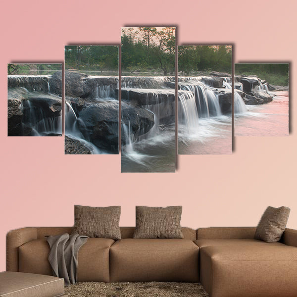 Waterfall Multi panel canvas wall art