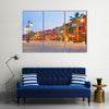 Scene Of A Beautiful Architecture Of Marina At Dusk, Cairo, Multi Panel Canvas Wall Art