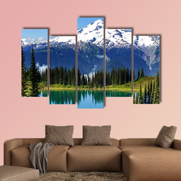 Mount Rainier national park, Washington Multi panel canvas wall art