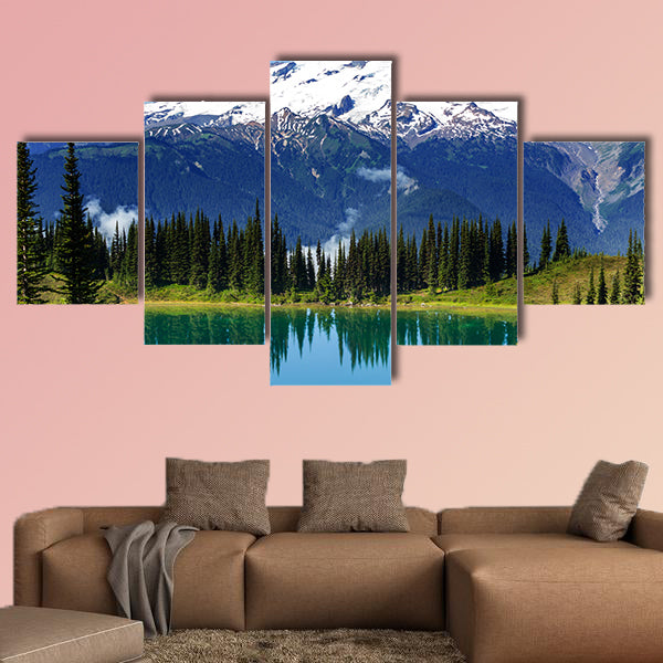 Mount Rainier national park, Washington Multi panel canvas wall art