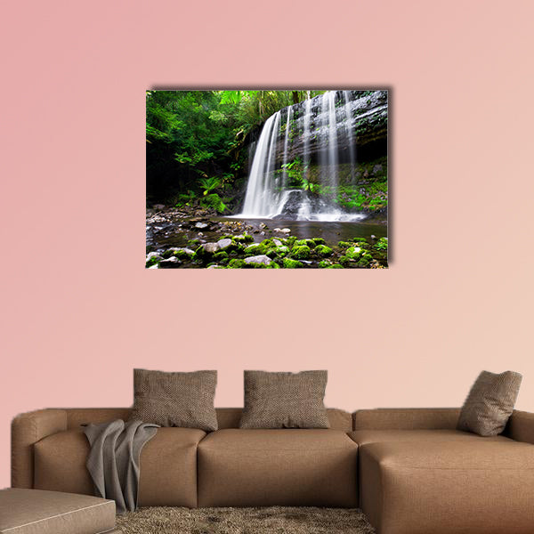 Russell Falls in Tasmania, Australia multi panel canvas wall art