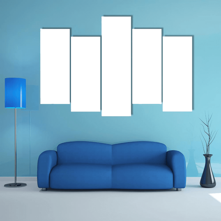 5 Panels Print - Custom Pop Horizontal, Multi Panel Canvas Wall Art, For Home And Office Decor
