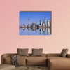 Wide angle view of Shanghai, China multi panel canvas wall art