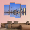 Wide angle view of Shanghai, China multi panel canvas wall art