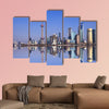 Wide angle view of Shanghai, China multi panel canvas wall art