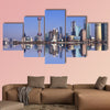 Wide angle view of Shanghai, China multi panel canvas wall art