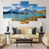 Torres del Paine National Park, Patagonia Multi panel canvas wall art