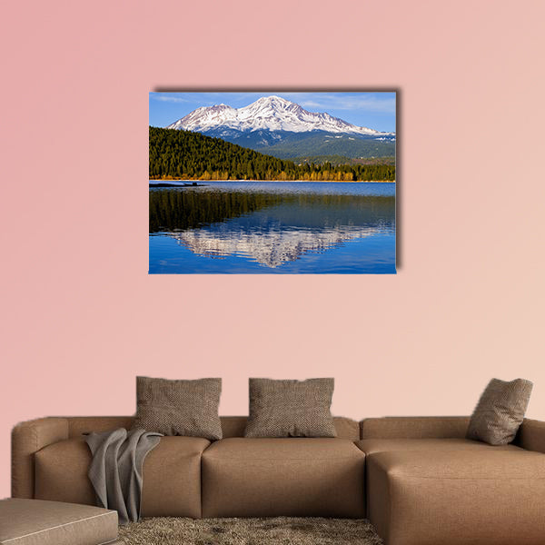 Snowy Mountain in Northern California multi panel canvas wall art