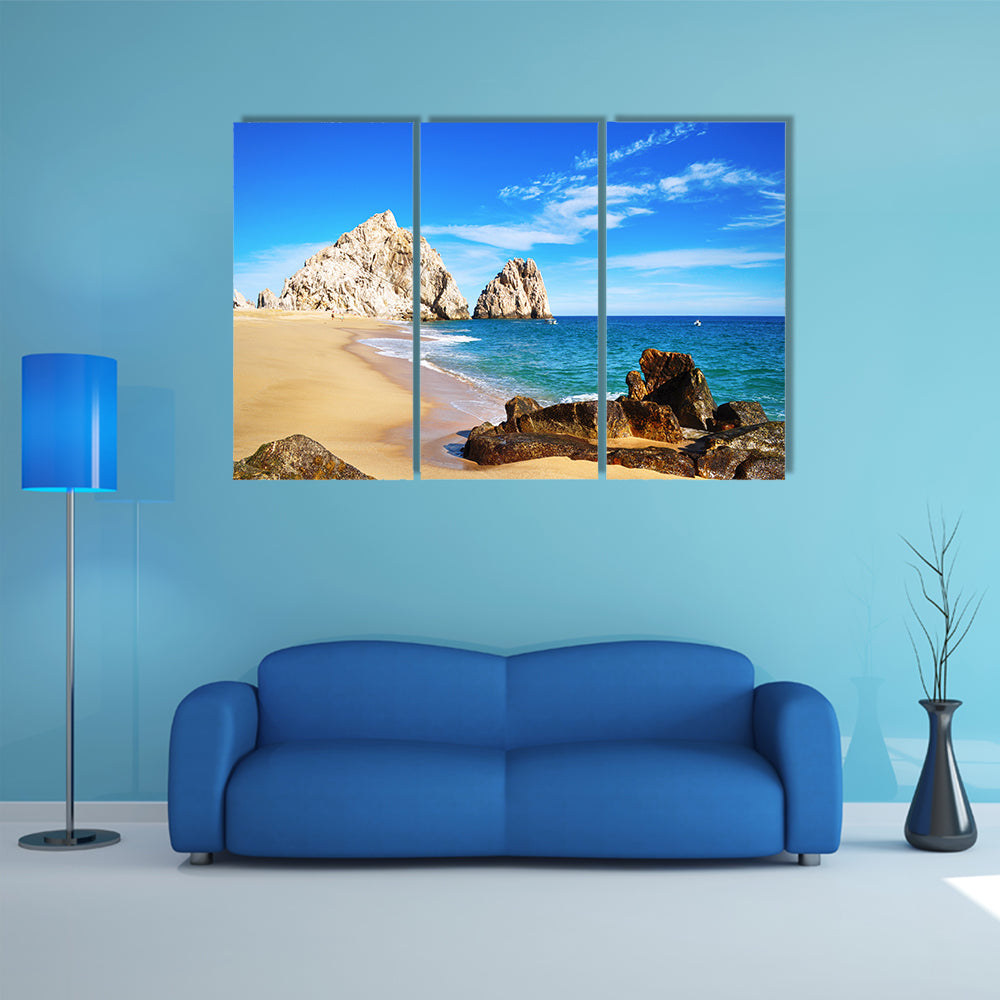 The Lovers beach Pacific side, Cabo San Lucas, Baja California Sur, Mexico Multi Panel canvas wall art