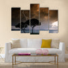 Big thunderbolt Multi Panel Canvas Wall Art