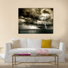 Big thunderbolt Multi Panel Canvas Wall Art