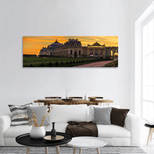 Chantilly Castle Panoramic Canvas Wall Art