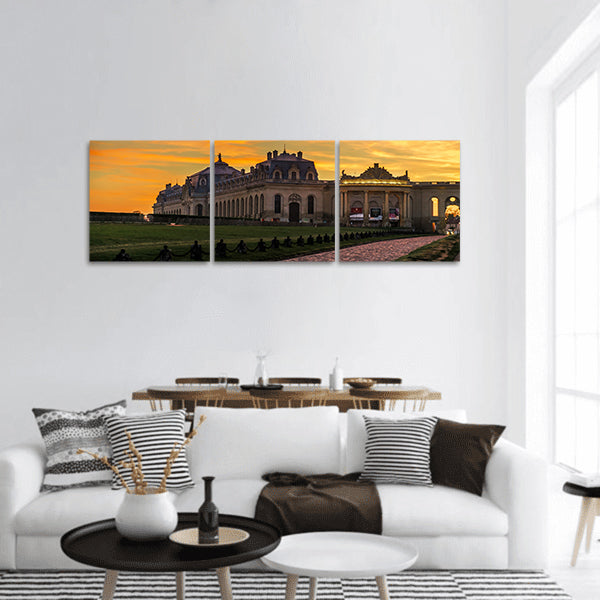 Chantilly Castle Panoramic Canvas Wall Art