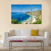 Tropical paradise Cristo Rei Beach near Dili in East Timor Asia Multi Panel Canvas Wall Art