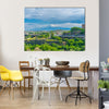 A Crowd City with A View of Rising above the sky In Armenia,  Multi Panel Canvas Wall Art