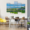 A Crowd City with A View of Rising above the sky In Armenia,  Multi Panel Canvas Wall Art