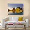 Planetarium and Laserium in the City of Arts and Sciences multi panel canvas wall art