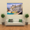 Fountain in Rome, Italy Multi panel canvas wall art