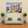 Fountain in Rome, Italy Multi panel canvas wall art