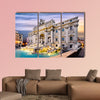  Fountain di Trevi in Rome, Italy multi panel canvas wall art