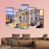  Fountain di Trevi in Rome, Italy multi panel canvas wall art